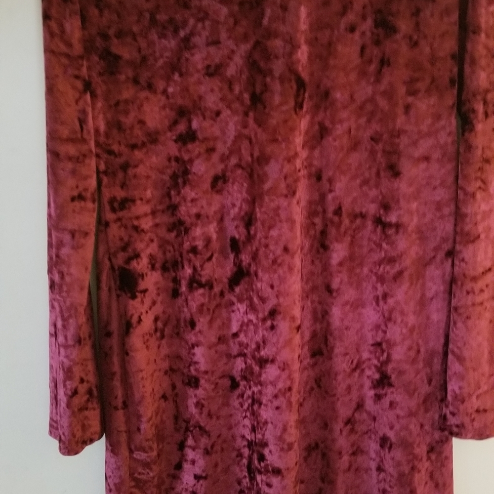 Rue 21 velvet dress